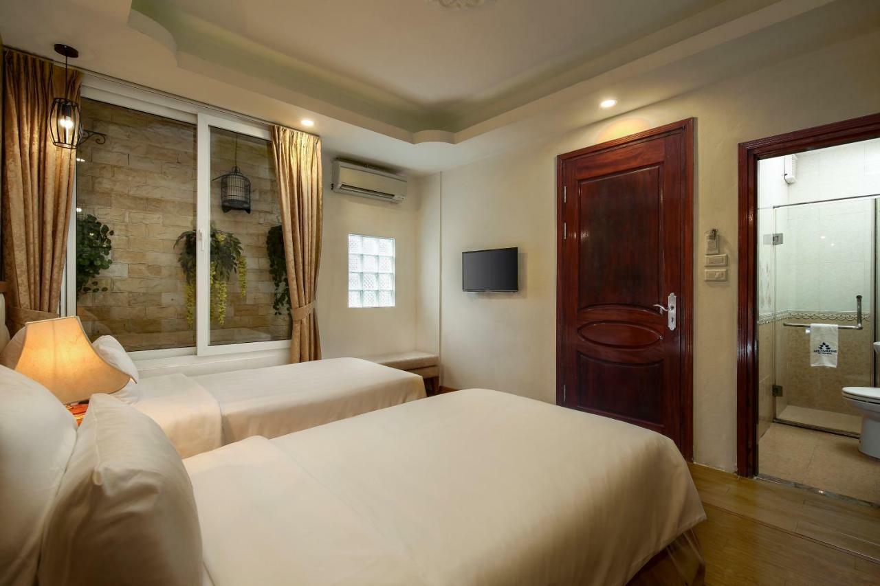 Aquamarine Hotel & Travel Hanoi Esterno foto