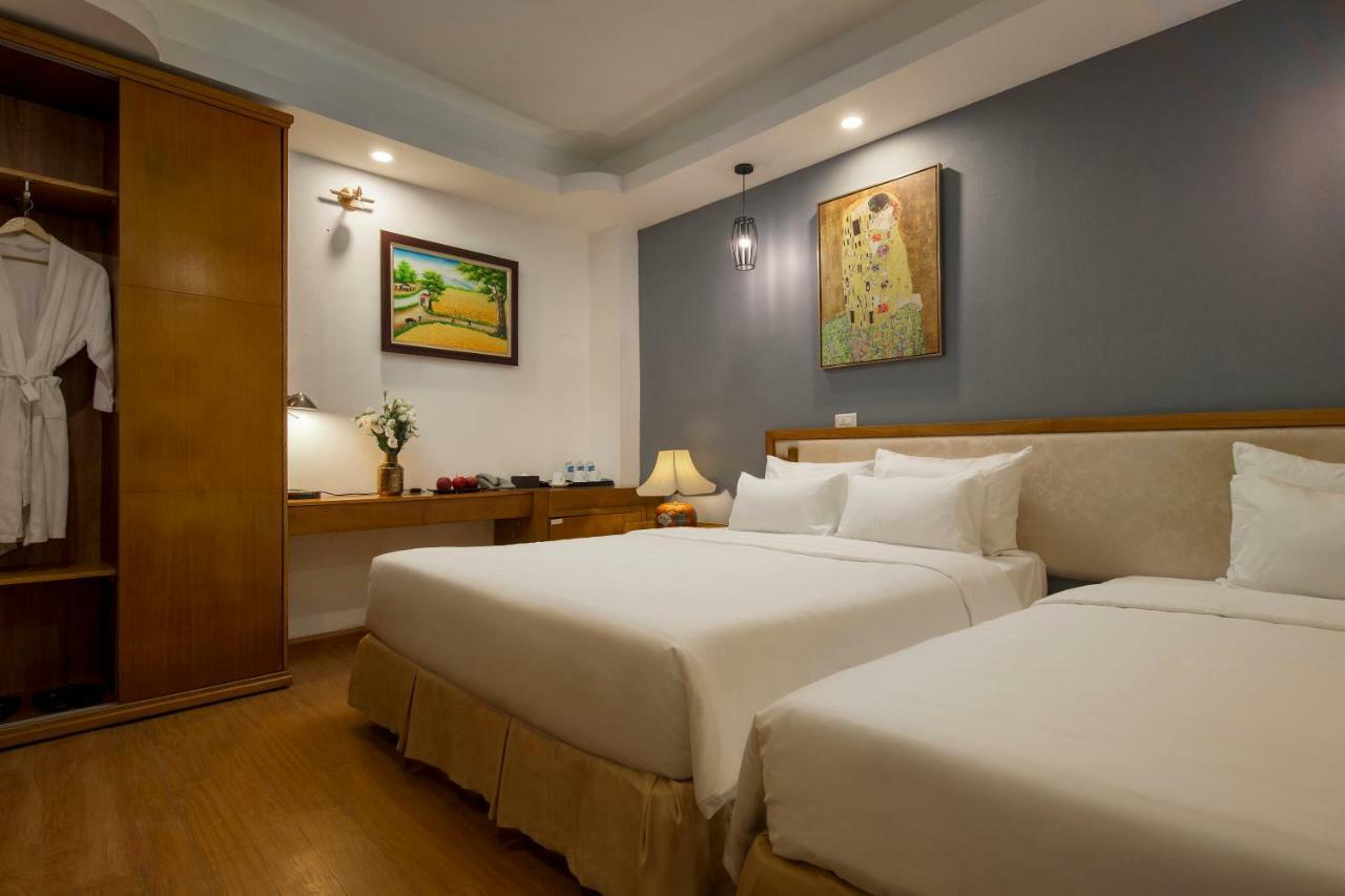 Aquamarine Hotel & Travel Hanoi Esterno foto
